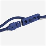 ZEE DOG - LAISSE HANDS-FREE DEEP BLUE