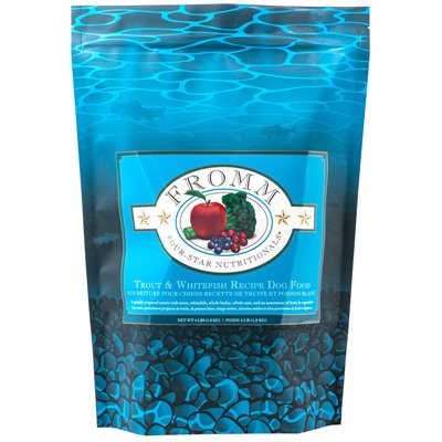 FROMM FOUR STAR CHIEN TRUITE & POISSON BLANC 1.8KG