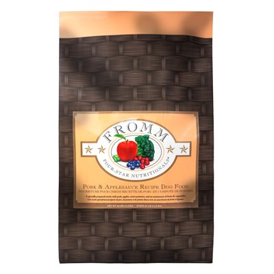 FROMM FOUR STAR CHIEN PORC & COMPOTE DE POMMES 11.8KG