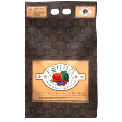 FROMM FOUR STAR CHIEN PORC & COMPOTE DE POMMES 5.4KG