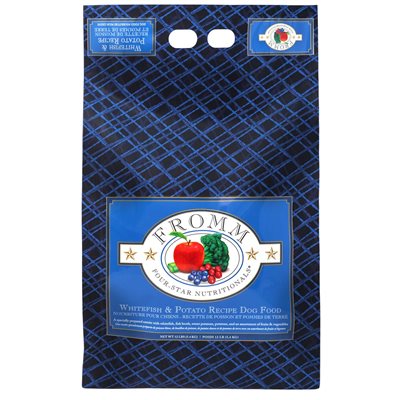 FROMM FOUR STAR CHIEN POISSON BLANC & POMME DE TERRE 5.4KG