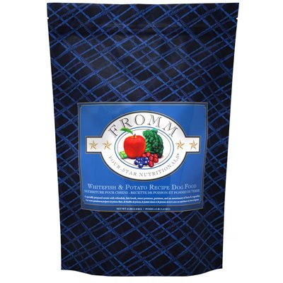 FROMM FOUR STAR CHIEN POISSON BLANC & POMME DE TERRE 1.8KG