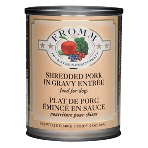 FROMM FOUR STAR CHIEN PLAT PORC EN SAUCE 12x12oz