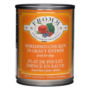FROMM FOUR STAR CHIEN PLAT POULET EN SAUCE 12x12oz