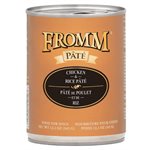 FROMM PÂTÉ CHIEN POULET & RIZ 12x12.2oz