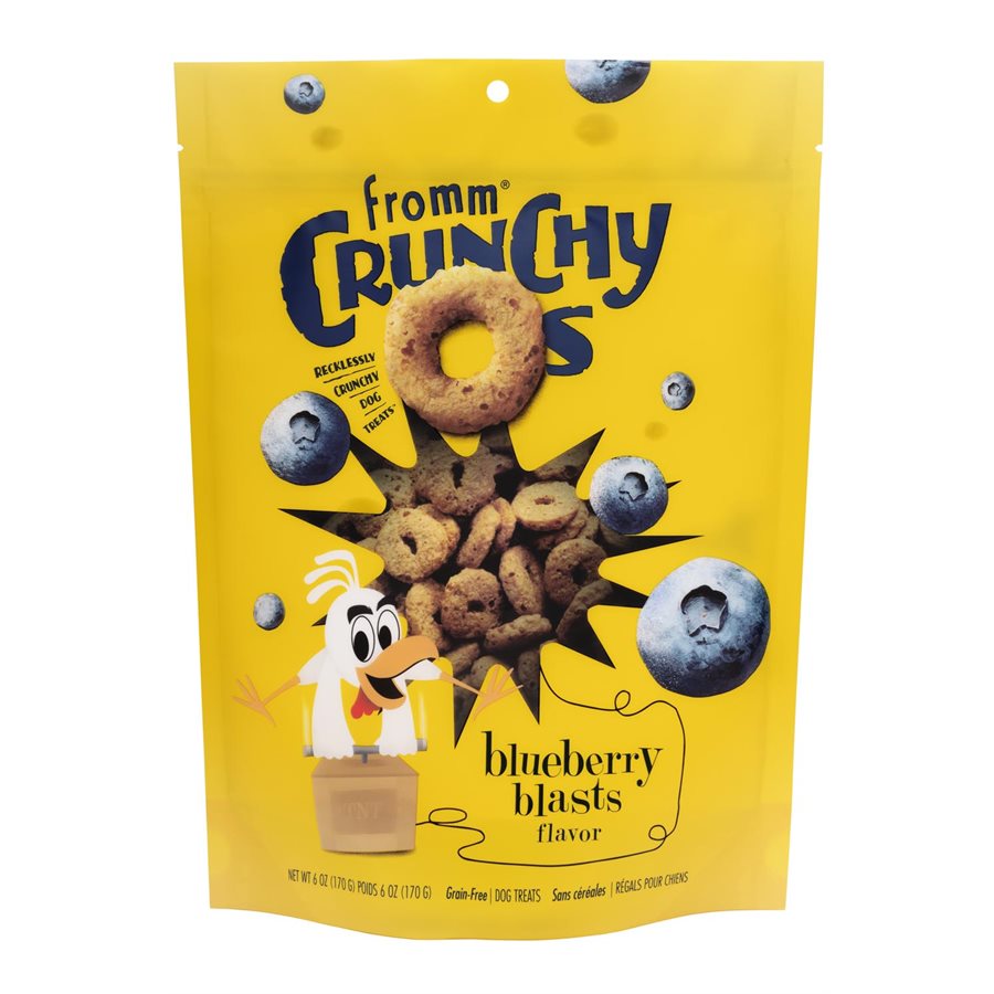 CRUNCHY OS BLUEBERRY BLASTS 6x6oz