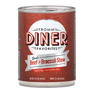 FROMM DINER FAVORITES RAGOUT BOEUF & BROCOLI 12x12.5oz