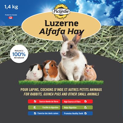 PICARDIE FOIN DE LUZERNE 1.4KG