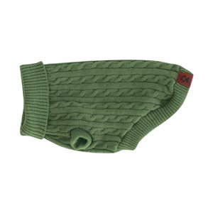 SHEDROW K9 TRICOT TORSADÉ LIERRE ANGLAIS
