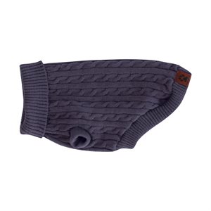 SHEDROW K9 TRICOT TORSADÉ BLEU SKIPPER
