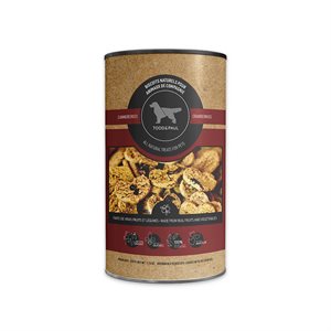 TODD & PAUL - BISCUITS CANNEBERGES 220G