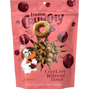 FROMM CRUNCHY O's CRANLIVER KABOOM! 26oz