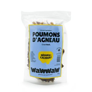 WAWWAW - POUMON D'AGNEAU 250G