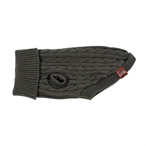 SHEDROW K9 TRICOT TORSADÉ VERT LICHEN X-SMALL